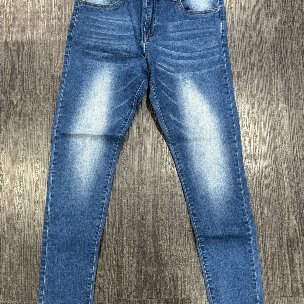Blue Denim Skinny Jeans